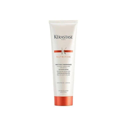 Kerastase Nutritive Nectar Thermique Blow-Dry Primer 150ml tube labeled Kérastase Nutritive