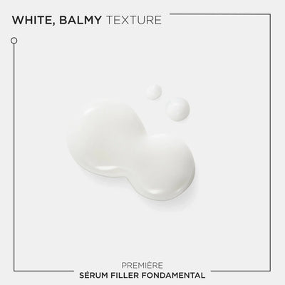 Kérastase Premiere Sérum Filler Fondamental: Hydrating hair serum with a white, balmy texture.