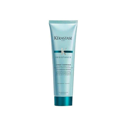 Tube of Kerastase Resistance Ciment Thermique 150ml in light blue packaging