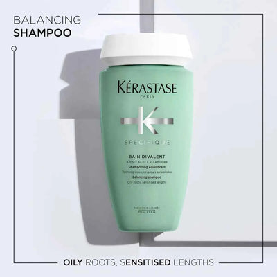 Kerastase Specifique Bain Divalent Balancing Shampoo - Oily Roots, Dry Ends - 250ml