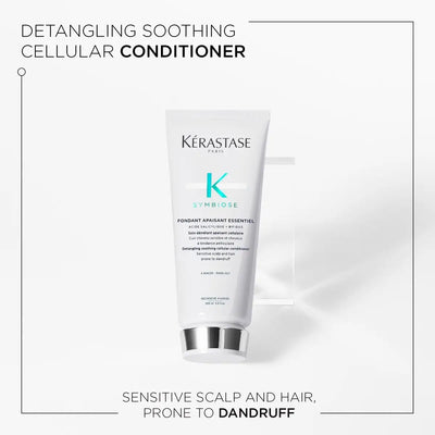 Kerastase Symbiose Conditioner for Sensitive Scalp & Dandruff. Detangling, Soothing Cellular Conditioner.