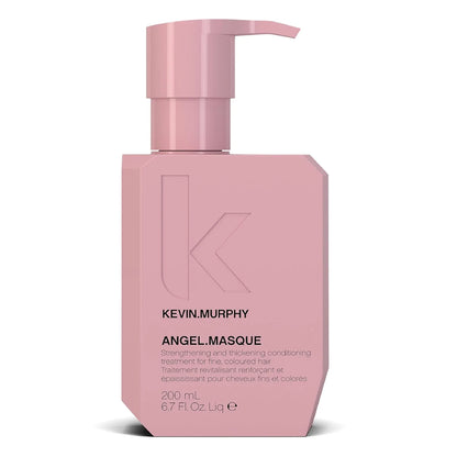 Kevin Murphy Angel.Masque 200ml (Sulphate Free) hydrates fine, colored hair with hydrolyzed quinoa for vibrant softness.