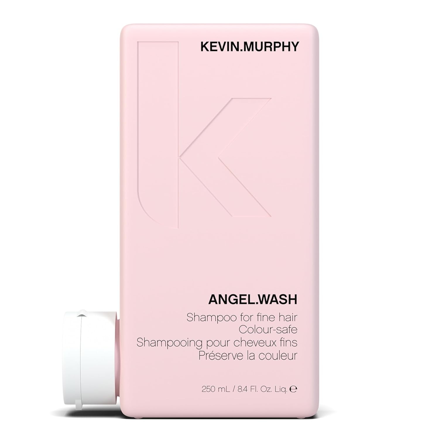 Kevin Murphy Angel.Wash volumizing shampoo for fine hair in a pink 250ml bottle