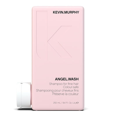 Kevin Murphy Angel.Wash volumizing shampoo for fine hair in a pink 250ml bottle