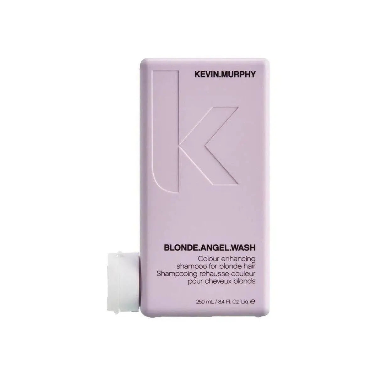 Lavender bottle of Kevin Murphy Blonde Angel Wash 250ml for blonde hair with optical brighteners