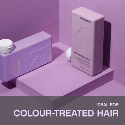 Kevin Murphy Blonde Angel Wash Purple Shampoo for Blonde & Color-Treated Hair