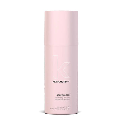 KEVIN.MURPHY BODY.BUILDER 400ml (Sulphate Free) volumizing mousse enhances hair volume and fullness effortlessly.