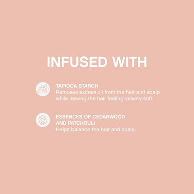 Kevin Murphy Doo.Over Ingredients: Tapioca Starch & Cedarwood for Hair Volume & Scalp Balance - Product Benefits.