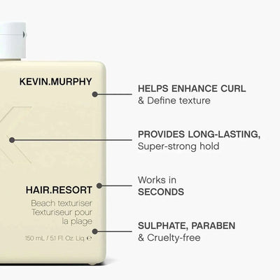 Kevin Murphy Hair.Resort Beach Texturizer & Curl Enhancer 150ml | Styling Product