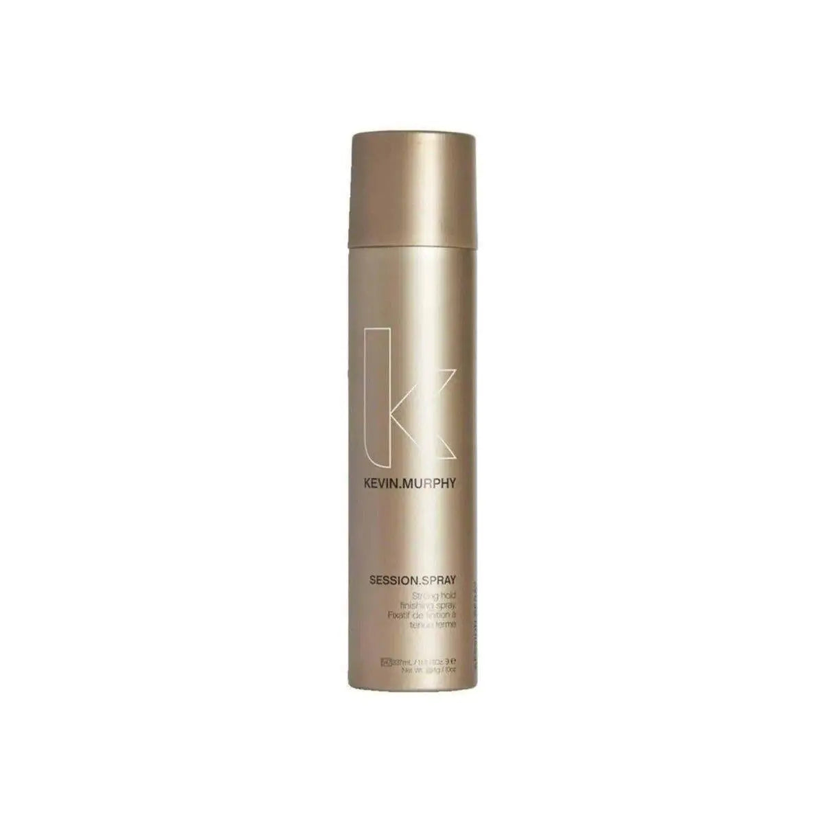 Gold Kevin Murphy Session.Spray Finishing Spray 400ml with humidity resistance