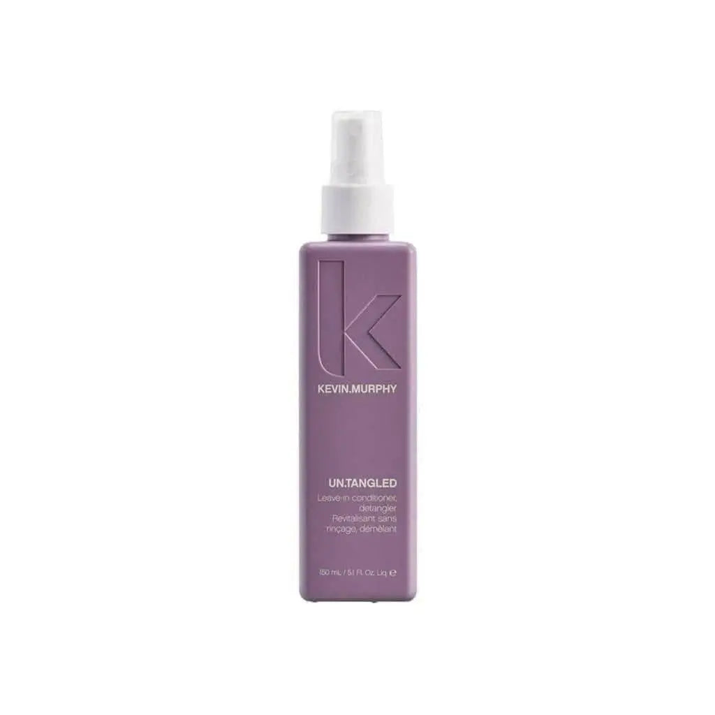 Purple spray bottle of Kevin Murphy Untangled Treatment 150ml with Australian fruit extracts