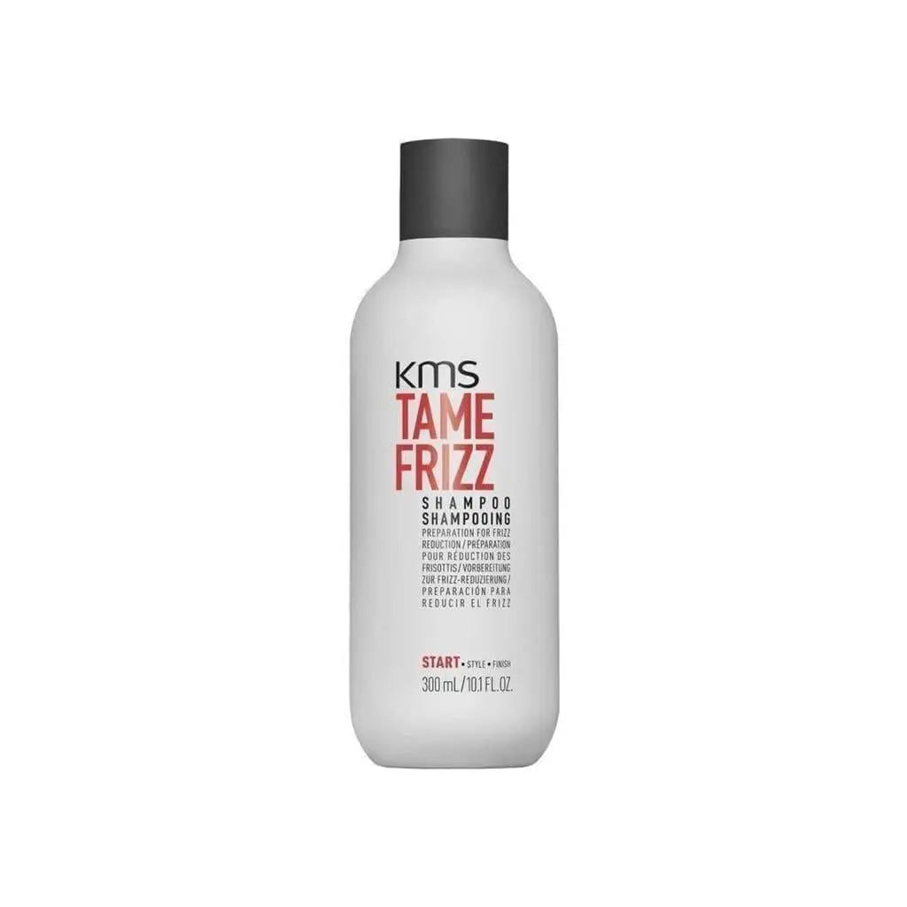 KMS Tame Frizz Shampoo - 300ml bottle for effective frizz reduction