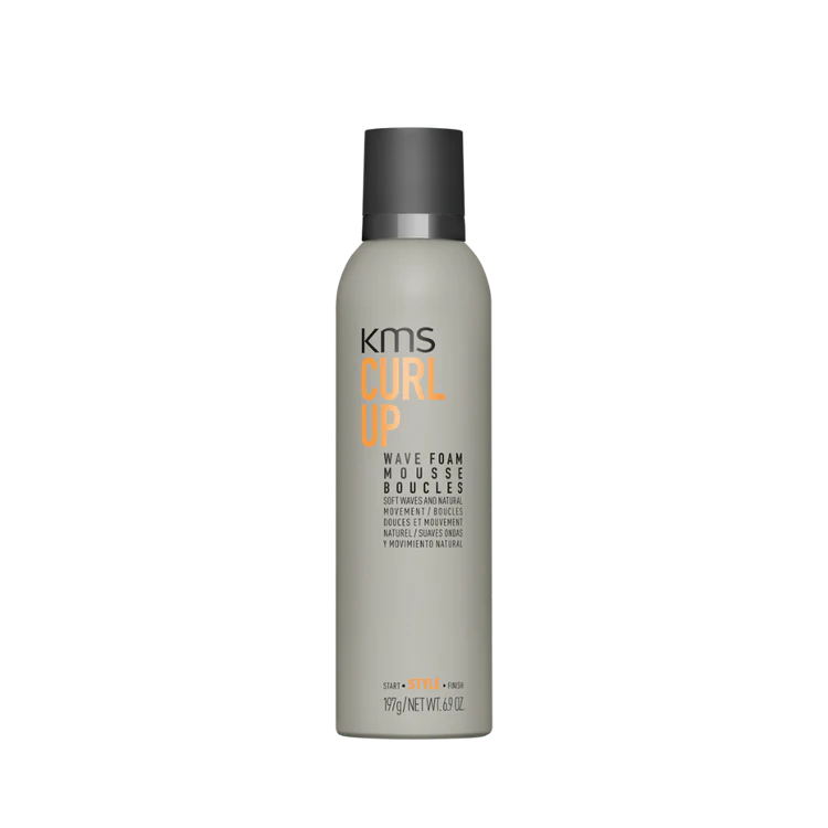 Kms Curl Up Wave Foam 200ml (wave foam mousse)