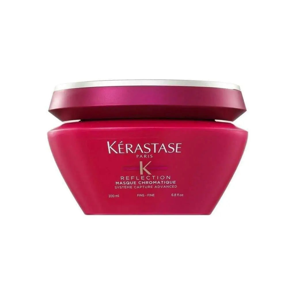 Kerastase Reflection Masque Chromatique for Fine Hair - Pink 200ml Container