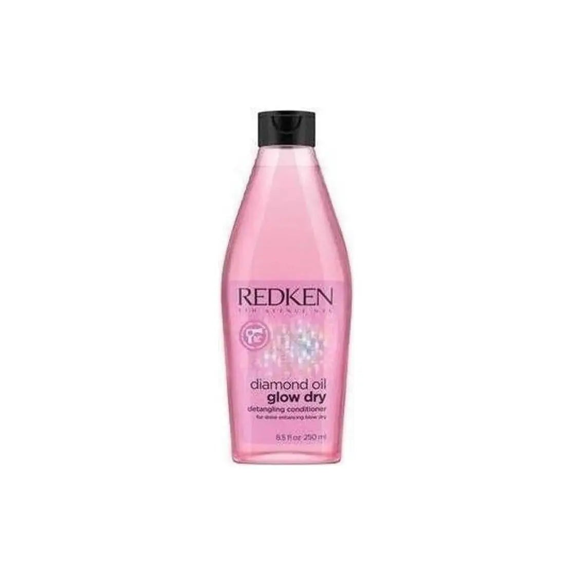 Redken Diamond Oil Glow Dry Conditioner - 250ml End Of Range: Pink Bottle Image