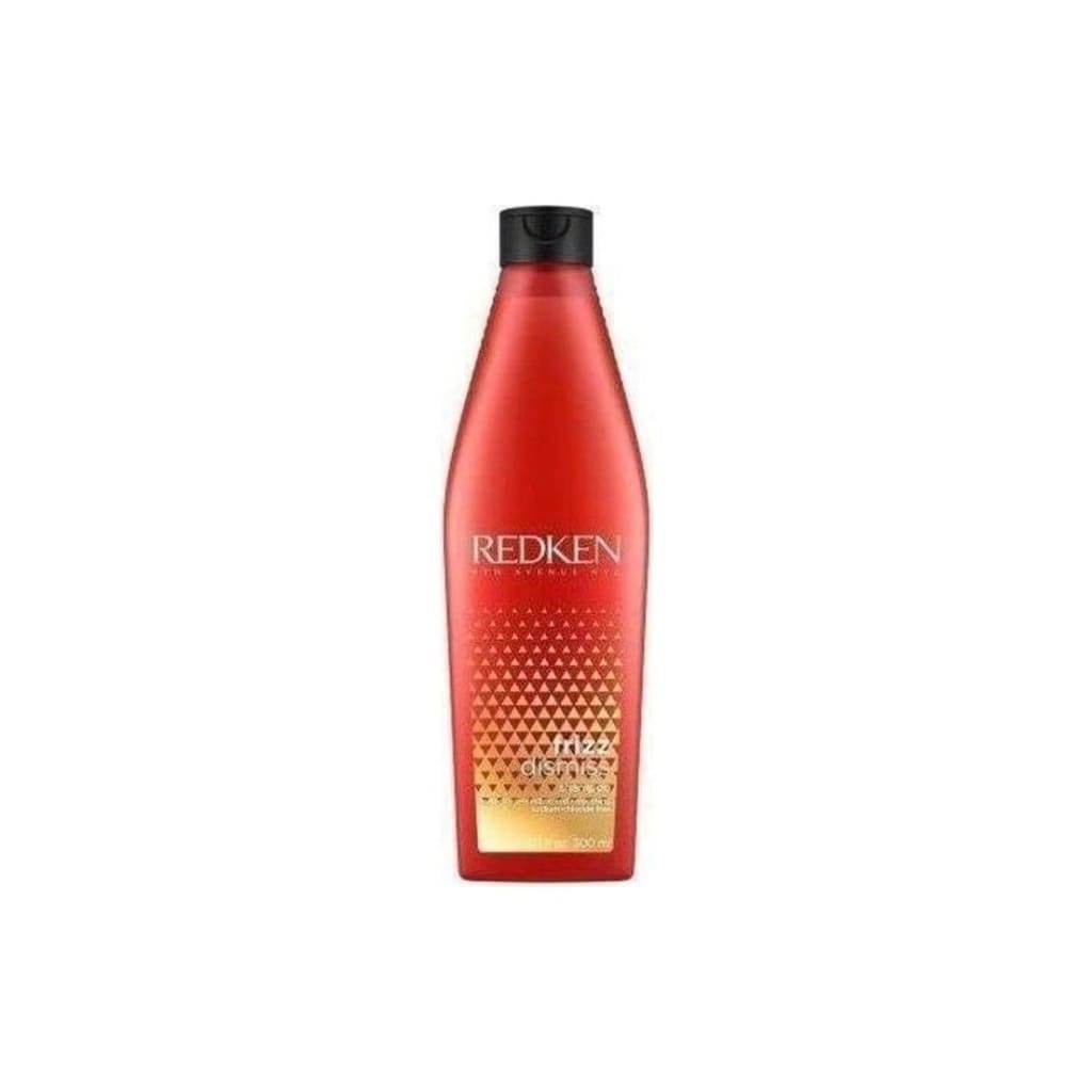 Redken Frizz Dismiss Shampoo - 300ml, Red Bottle with Black Cap, End Of Range