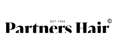 Logo for ’Partners Hair’ with established date of 1984.