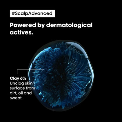 L'Oreal Scalp Advanced Clay Mask: Deep Cleansing for Oily Scalp, Dermatological Actives