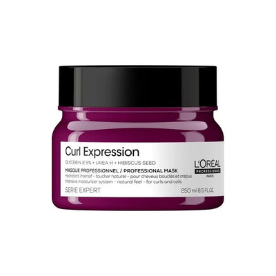 L'Oreal Curl Expression Hair Mask: Hydrating Treatment for Curly & Coily Hair - Moisturizing Deep Conditioner
