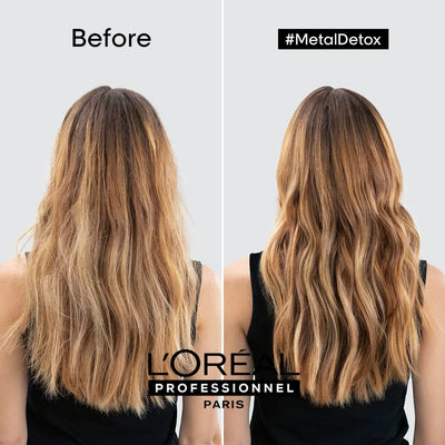L'Oreal Metal Detox Oil: Before & After. Hair Shine & Smoothness Transformation. 50ml Size