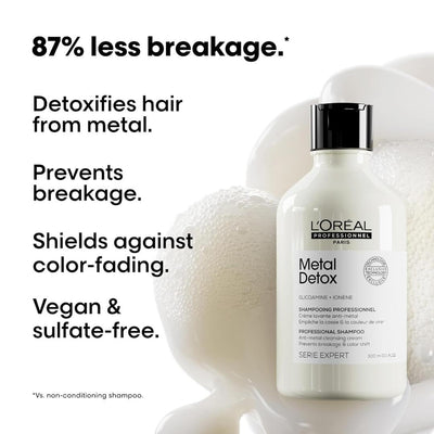 L'Oreal Metal Detox Shampoo 300ml - Color Protection Shampoo