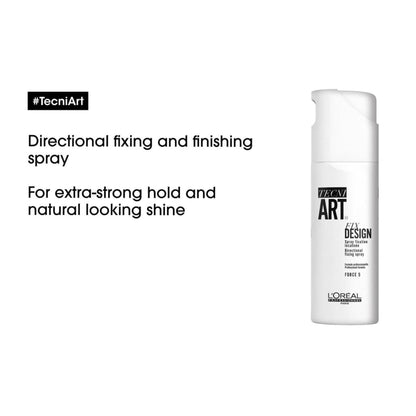 L’Oréal Professionnel Loreal Fix Design Spray 200ML for ultimate white hair styling