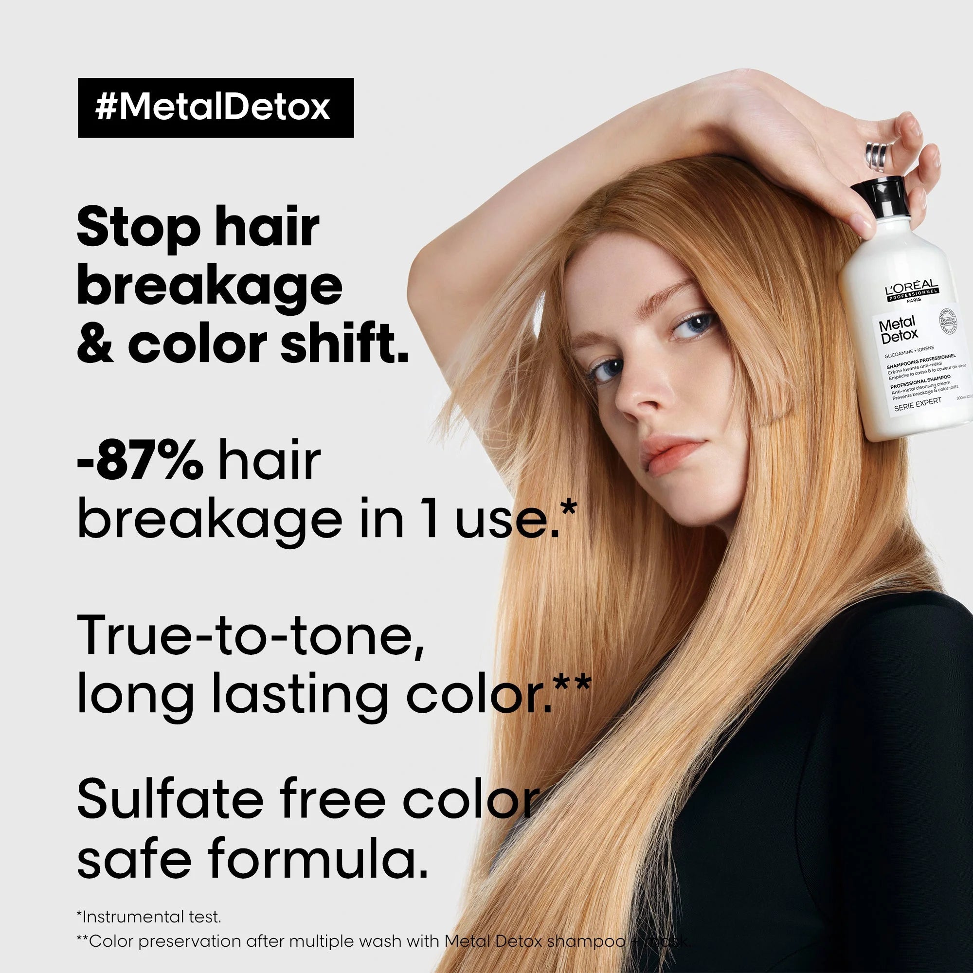 Loreal metal detox shampoo 300ml - Shampoo