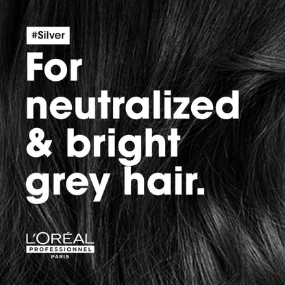 L’Oréal Professionnel Silver Shampoo 300ml: Targeting Grey Hair for Vibrant Results