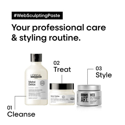 Professional L’Oréal Professionnel hair care: Absolut Repair, Metal Detox, and styling product lineup