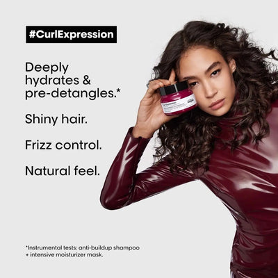 L'Oreal Curl Expression Hair Mask for Curly Hair: Deep Hydration & Frizz Control. #CurlExpression