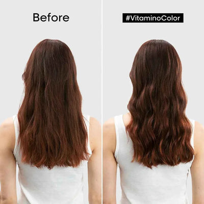Loreal Vitamino Color Masque: Before & After Color-Treated Hair Transformation. Vibrant & Healthy Hair with Color Protection!