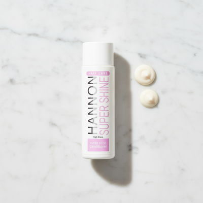 Marble flat lay with dollops