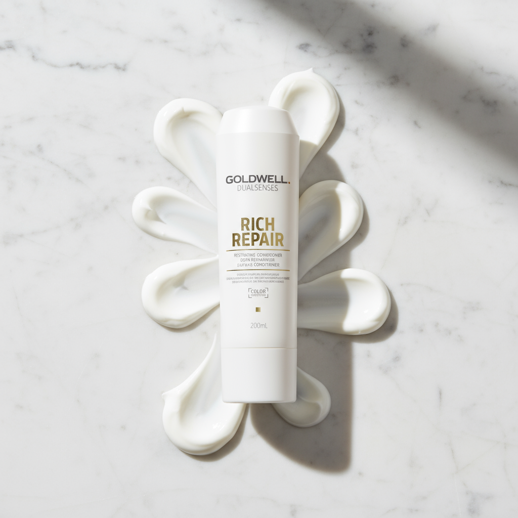 Marble flat lay with dollops