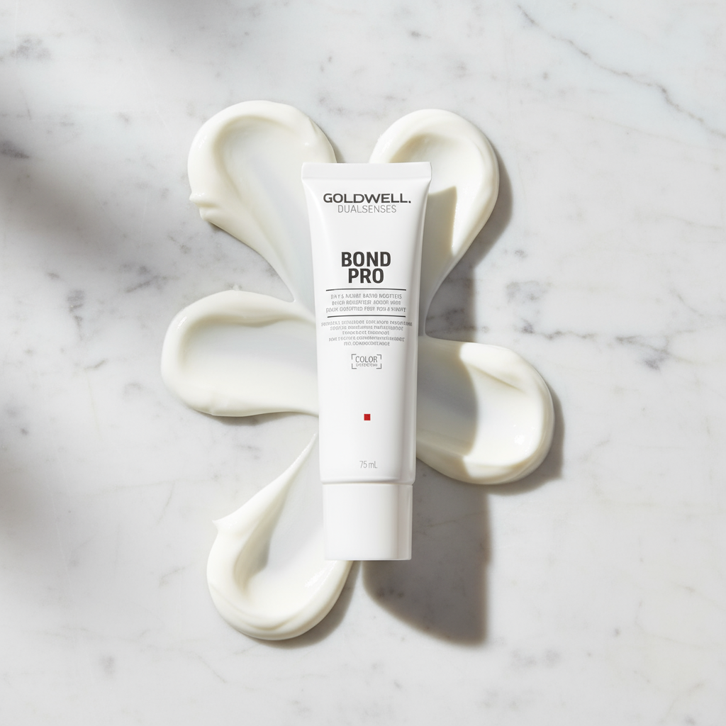 Marble flat lay with dollops