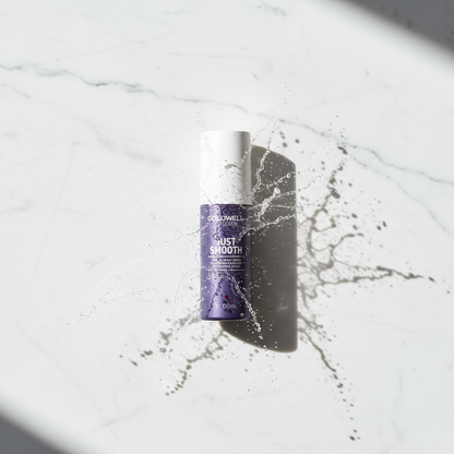 Marble flat lay with mist