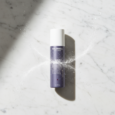 Marble flat lay with mist