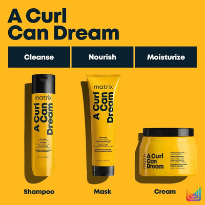 Matrix A Curl Can Dream: Shampoo, Mask & Cream - Curly Hair Products for Cleansing, Nourishing & Moisturizing Your Curls!