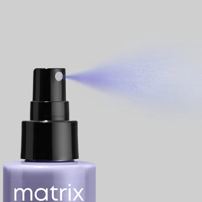 Matrix So Silver Toning Spray: Neutralizes Yellow, Brightens Blonde & Gray Hair - Shop Now!