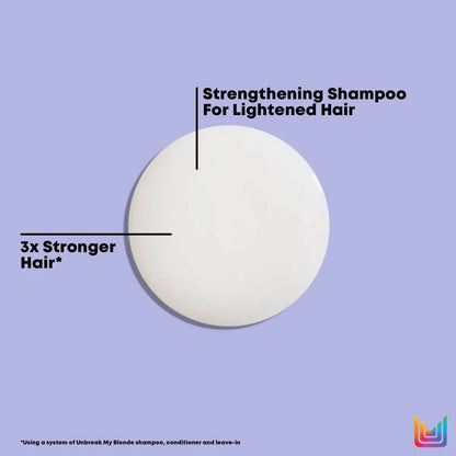 Matrix Unbreak My Blonde Shampoo: Strengthening Formula for Lightened & Blonde Hair. 3x Stronger Hair Claim Visual.