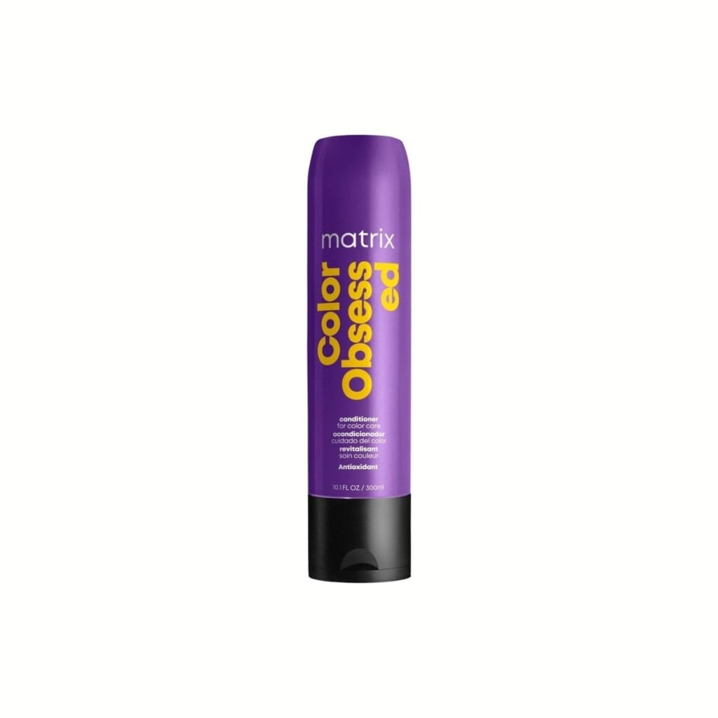 Purple bottle of Matrix Total Results Color Obsessed Conditioner - 300ml