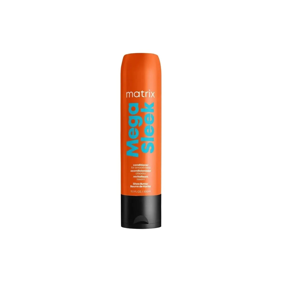 Orange cylindrical bottle of Matrix Total Results Mega Sleek Conditioner - 300ml