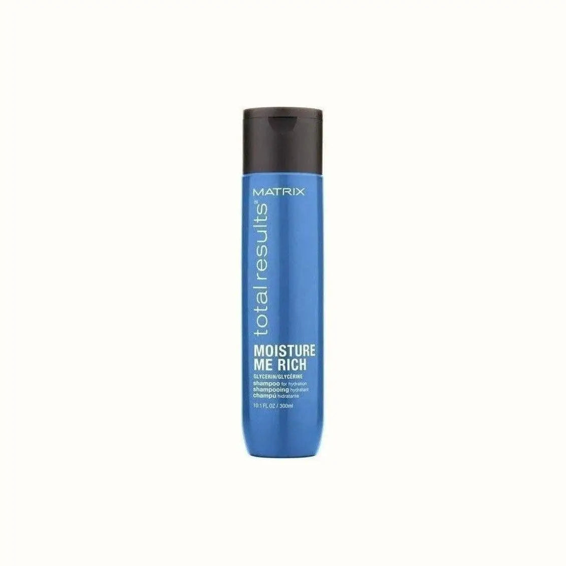 Matrix Total Results Moisture Me Rich Shampoo - 300ml blue bottle for ultimate hair hydration