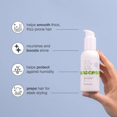 Milkshake No Frizz Glistening Rich Serum features