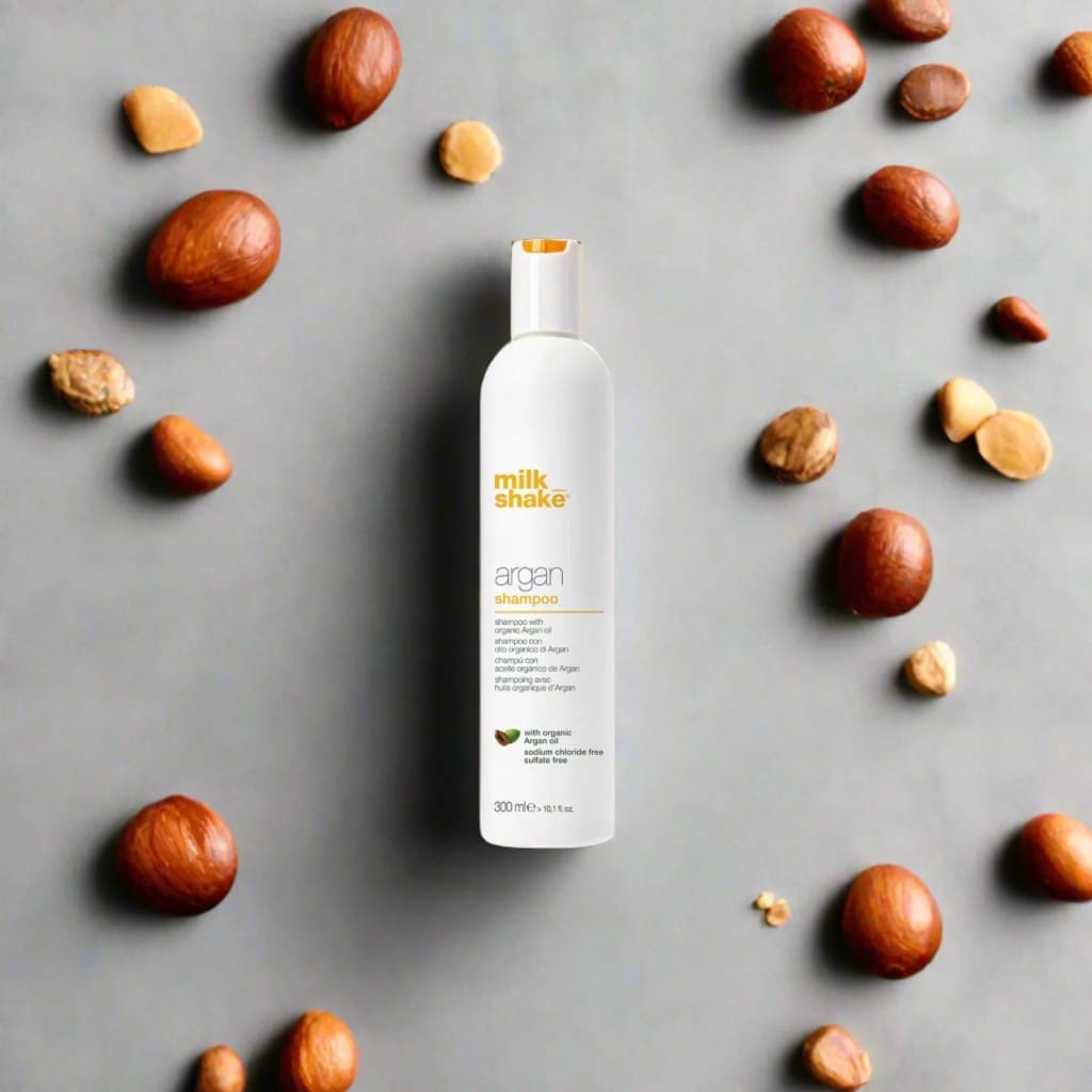 Milkshake Argan Shampoo 300ml - Organic Argan Oil Hair Product for Nourishment