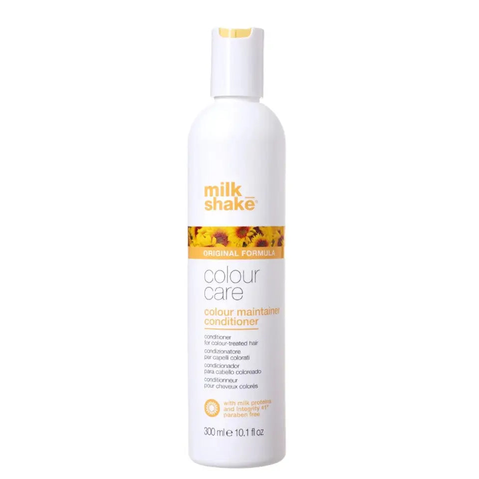 White bottle of Milkshake Colour Maintainer Conditioner 300ml for vibrant hair color care