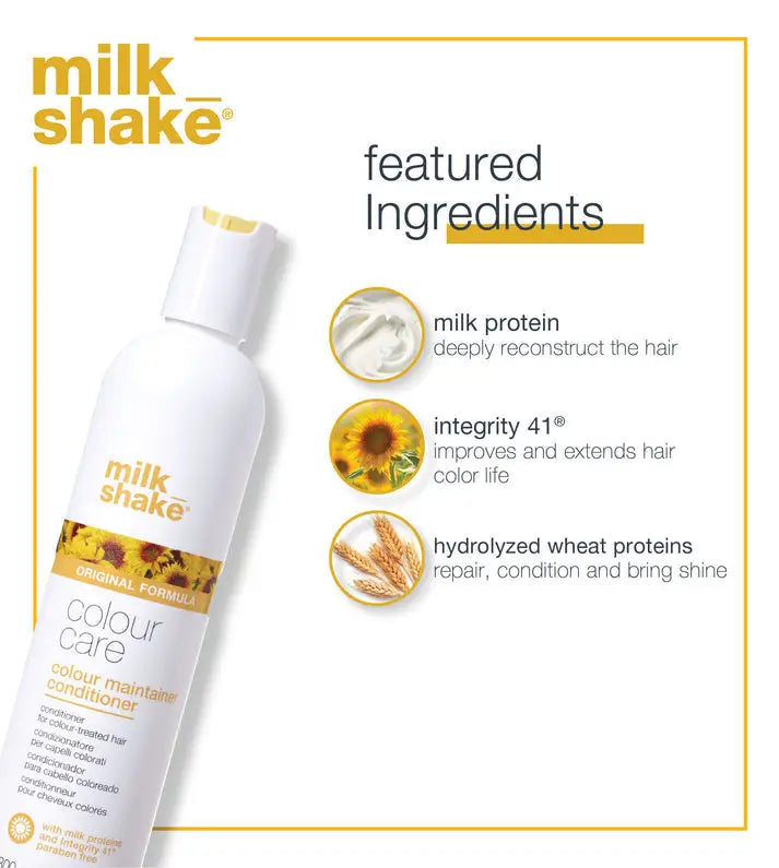 Milkshake Colour Maintainer Conditioner 300ml for vibrant, long-lasting hair color care