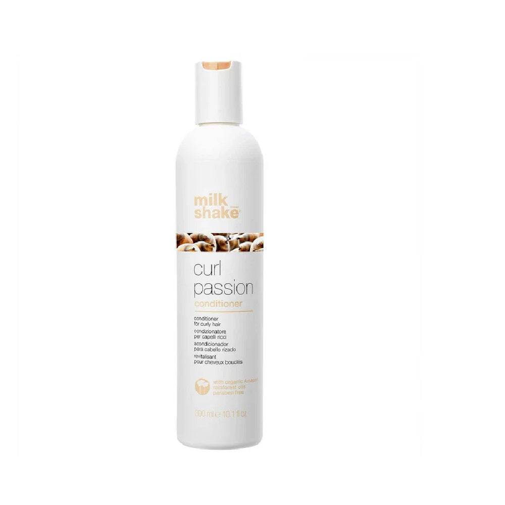 Milkshake Curl Passion Conditioner bottle for curly hair with nourishing formula