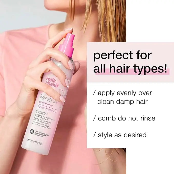 Pink Milkshake Leave-In Conditioner Spray – Limited Edition 350ml for healthy hair