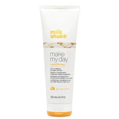 Milkshake Make My Day Conditioner 250ml white tube with orange cap for soft hair