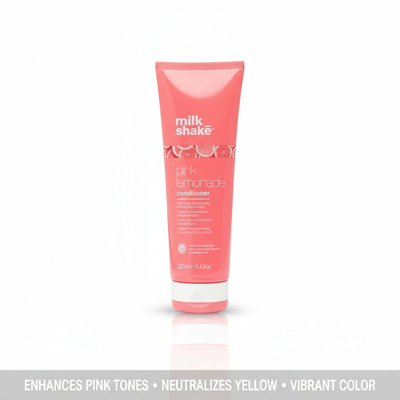 Milkshake pink lemonade color conditioner tube enhances pink tones and neutralizes yellow